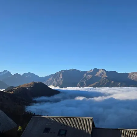 Vue Exceptionnelle Plein Sud, Rénové Appartement Huez